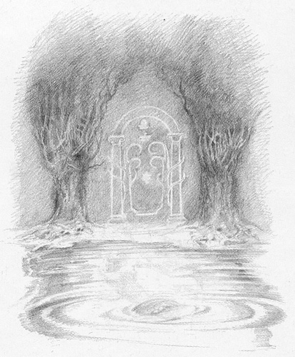 Moria Gate (Sketch)